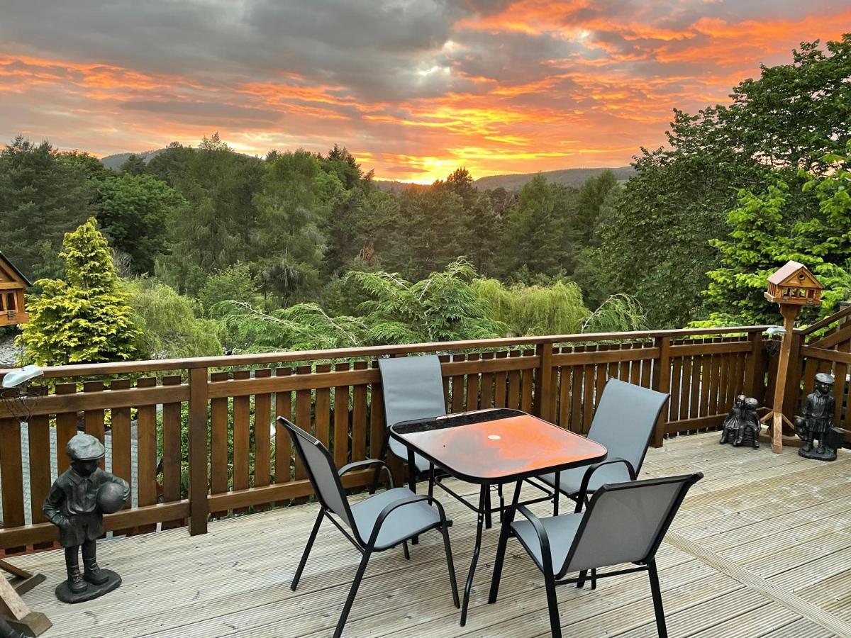 Beautiful 2 Bedroom Lodge With Stunning Views Blair Atholl Ngoại thất bức ảnh